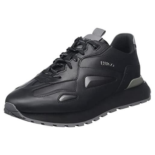 HUGO cubite_runn_ltbbl, scarpe da ginnastica uomo, nero1, 44 eu