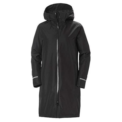 Helly Hansen donna aspire rain coat, verde scuro, l