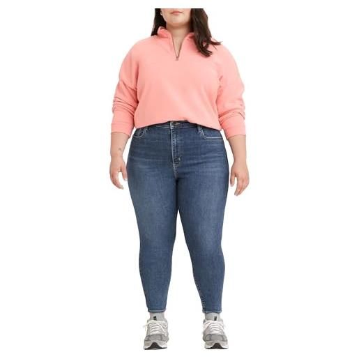 Levi's plus mile high ss bruised heart, jeans donna, bruised heart, 34 corto