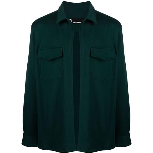 STYLAND giacca-camicia STYLAND x notrainproof - verde