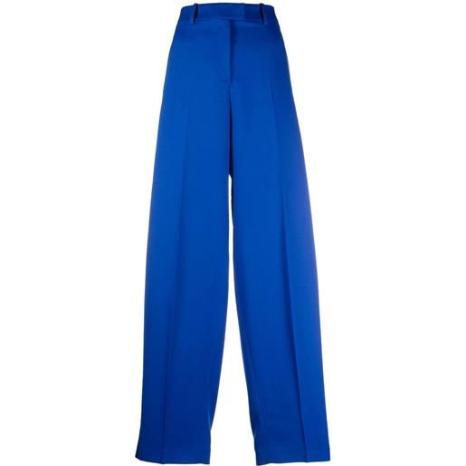 The Attico pantaloni a gamba ampia - blu