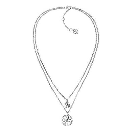 Tommy Hilfiger jewelry collana da donna in acciaio inossidabile con cristalli - 2780067