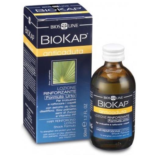 BIOS LINE biokap lozione rinforzante anticaduta con tricofoltil nuova formula 50 ml
