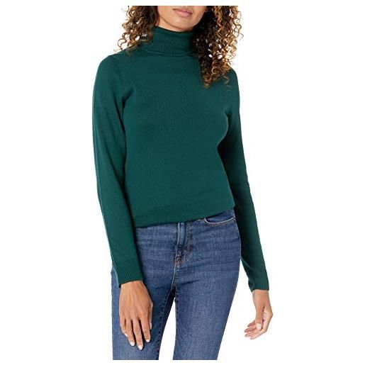 Amazon Essentials lightweight turtleneck sweater maglione, bordeaux, xxl plus