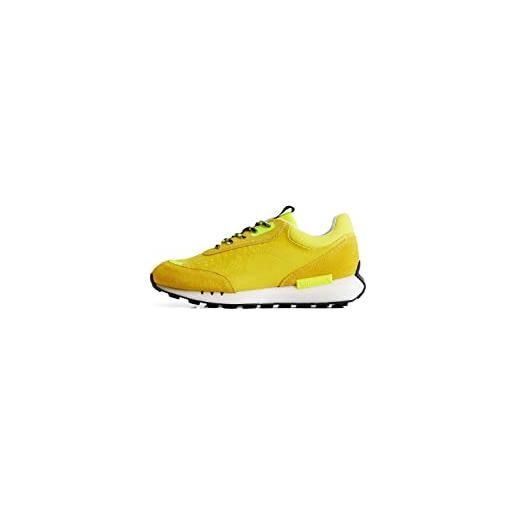 Desigual shoes_jogger_colo 8023 fresh yellow, scarpe da ginnastica donna, giallo, 36 eu