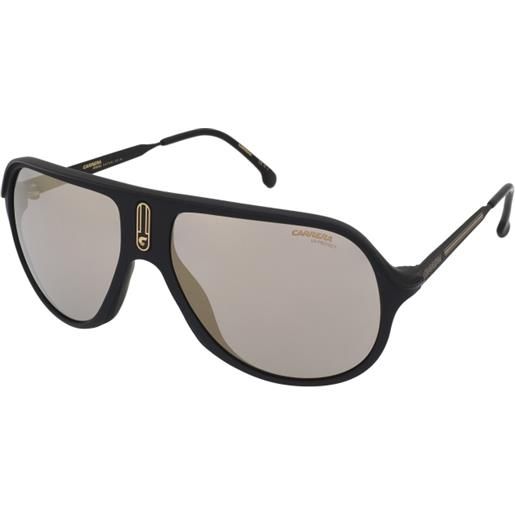 Carrera safari65/n 003/jo | occhiali da sole graduati o non graduati | prova online | unisex | plastica | pilot | nero | adrialenti