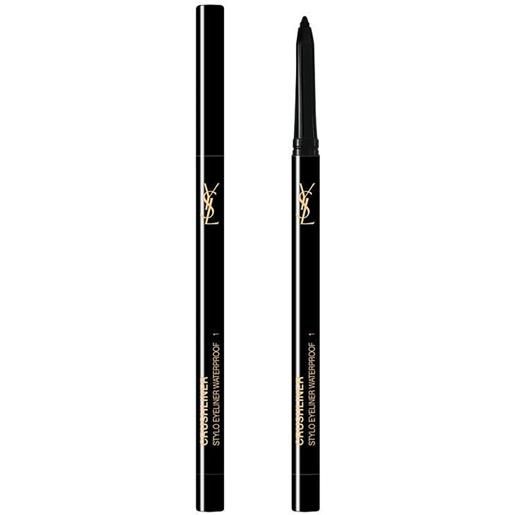 Yves Saint Laurent crushliner stylo waterproof 1 black