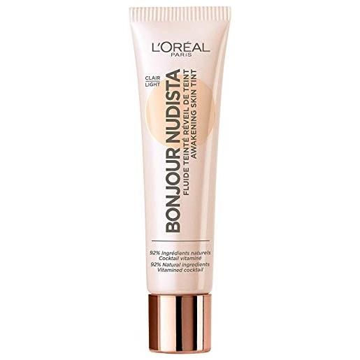 L'Oréal Paris 3 x l'oreal bonjour nudista bb cream clair clair light 30 ml