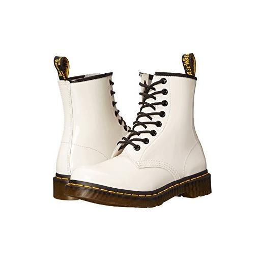 Dr. Martens 1460 patent stivaletti, donna, nero, 37 eu (4 uk)