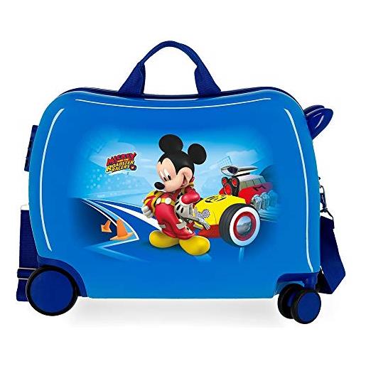 Disney zaino per bambini lets roll mickey, (blu) - 4569862, 50x39x20 cm