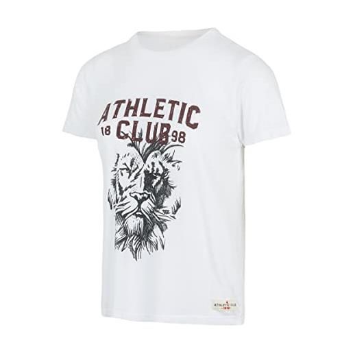 Athletic Club Bilbao maglietta rétro con leone bianco, t-shirt women's, m