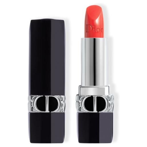 DIOR rouge dior rechargeable - edizione limitata dior en rouge n. 722 rosewood. Rose - finish mat