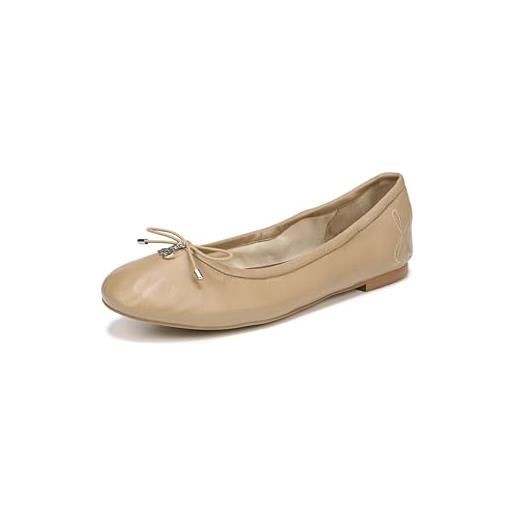 Sam Edelman ballerine da donna felicia, pelle nera, 36 eu