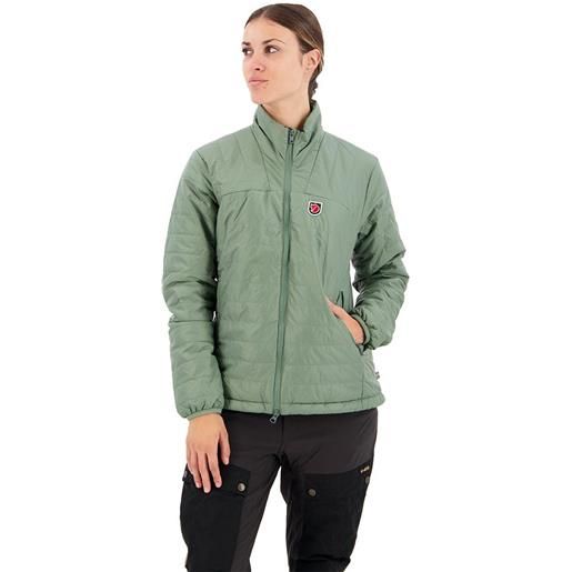 Fjällräven expedition x-lätt jacket verde s donna