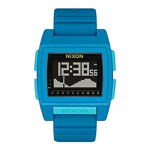 Nixon orologio digitale uomo con cinturino in silicone a13071543-00