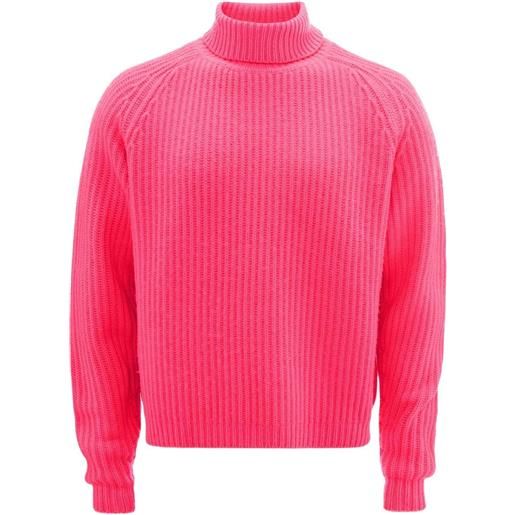 JW Anderson maglione a coste - rosa