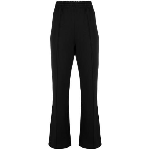 AMBUSH pantaloni con spacco laterale - nero