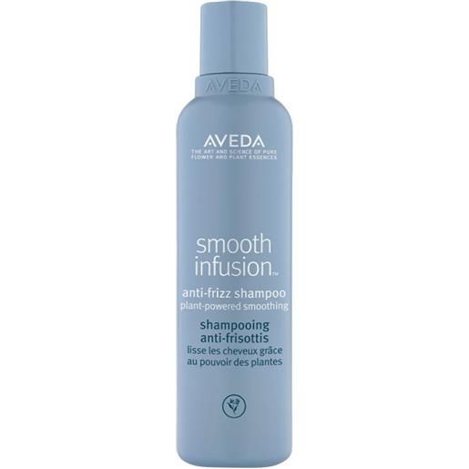 Aveda smooth infusion anti-frizz shampoo 200ml - shampoo anti-crespo disciplinante capelli ribelli e crespi