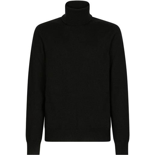 Dolce & Gabbana maglione a collo alto - nero