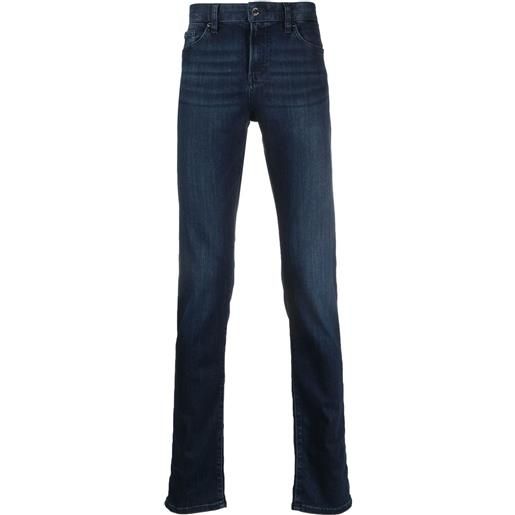 BOSS jeans skinny con applicazione - blu