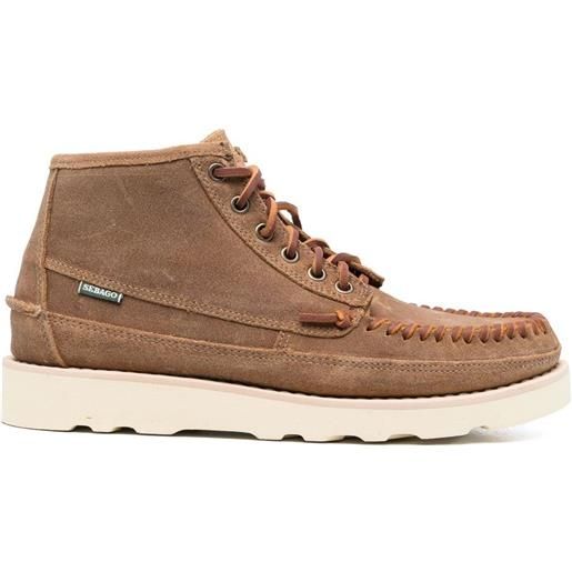 Sebago stivali keuka mid - marrone