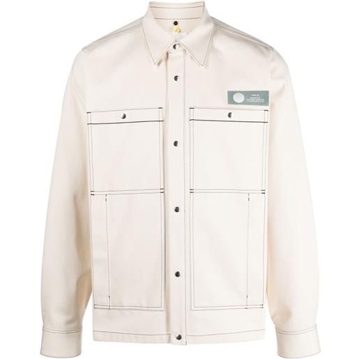 OAMC giacca-camicia con tasche - toni neutri