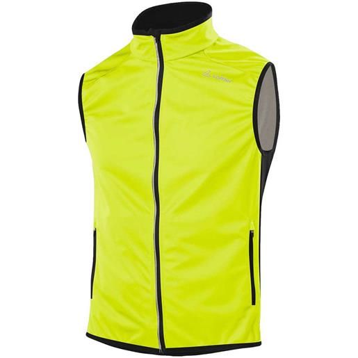 Loeffler windstopper light vest giallo xl uomo
