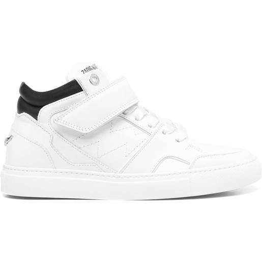 Zadig&Voltaire sneakers con stampa - bianco