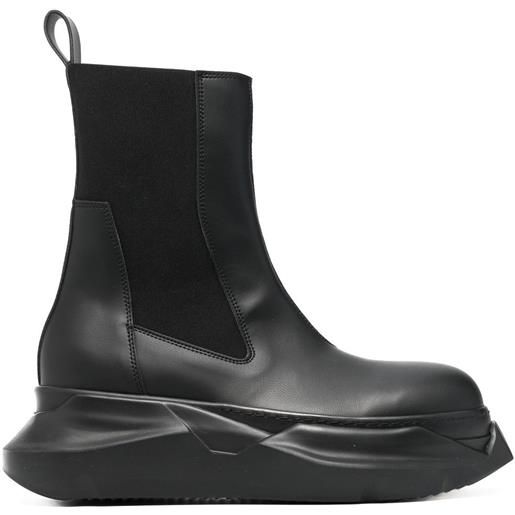 Rick Owens DRKSHDW stivali abstract beatle - nero