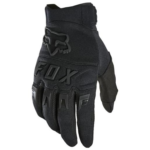 Fox dirtpaw guanti da motocross e mtb, nero (black/black), s