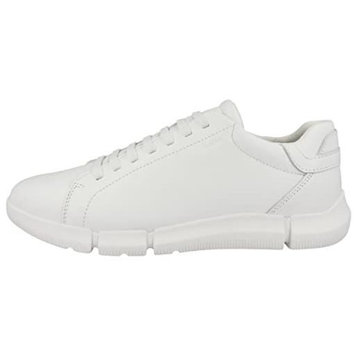 Geox u adacter a, sneakers uomo, bianco (white), 40 eu