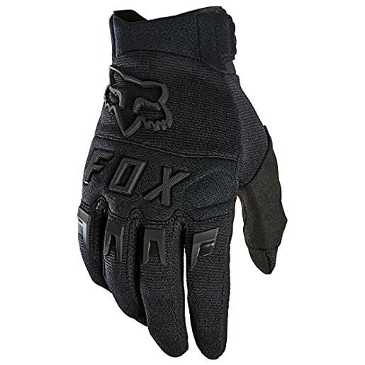 Fox dirtpaw guanti da motocross e mtb, nero (black/black), l