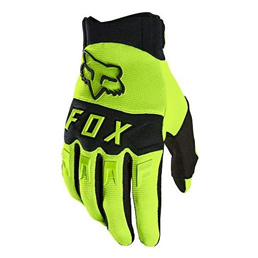 Fox dirtpaw guanti da motocross e mtb, giallo (fluorescent yellow), xxl