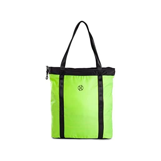 Munich recycled x tote backpack lima fluor, bags donna, u