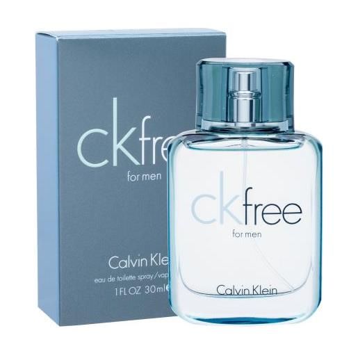 Calvin Klein ck free for men 30 ml eau de toilette per uomo