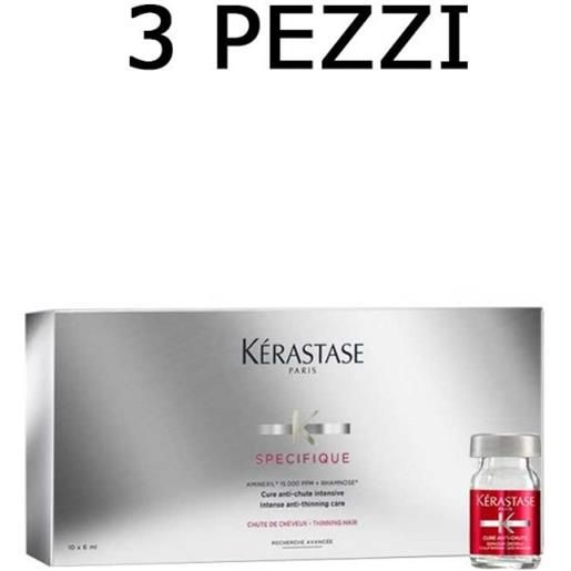 Kérastase kerastase specifique aminexil fiale anticaduta 10*6ml 3 pezzi fiale anticaduta capelli fragili