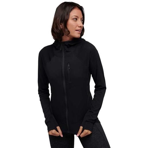 Black Diamond coefficient lt hoodie nero l donna