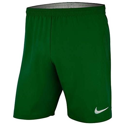 Nike dri-fit laser iv, pantaloncini da calcio uomo, pino verde/verde del pino/bianco, xl
