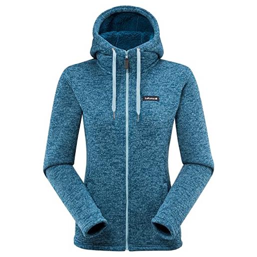 Lafuma cali hoodie w, giacche di pile da escursionismo donna, ink blue, m