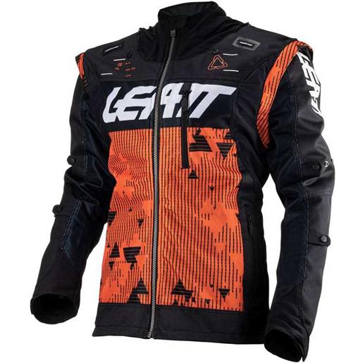 Leatt 4.5 x-flow jacket arancione s uomo