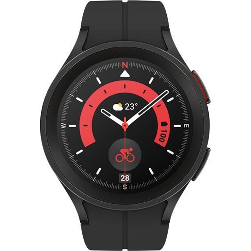 Samsung smartwatch Samsung galaxy watch 5 pro 1.4 super amoled 45mm nero/titanio (no samsung pay) [sm-r920]
