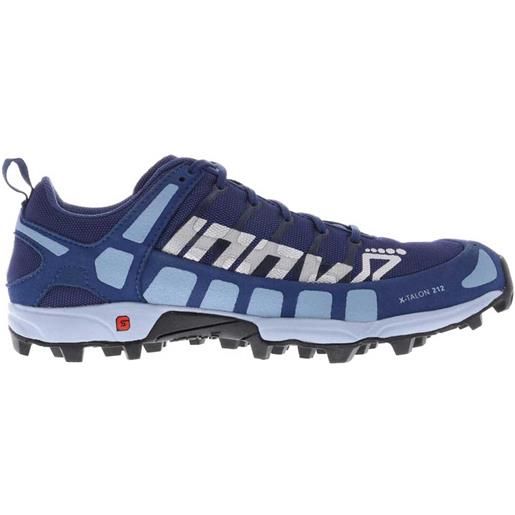 Inov8 x-talon 212 (w) trail running shoes blu eu 38 1/2 donna