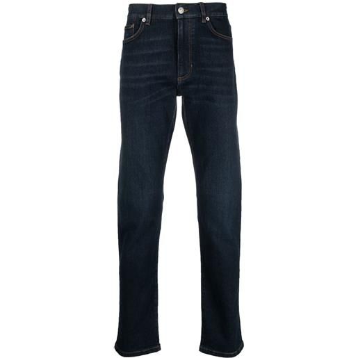 Zegna jeans slim roccia - blu