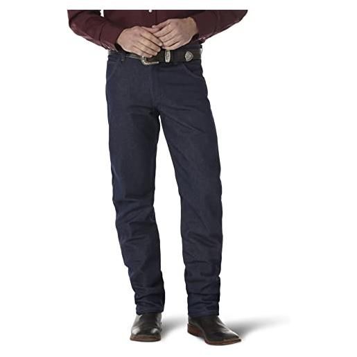 Wrangler men's premium performance cowboy cut regular fit jean, stonewash, 30w x 34l