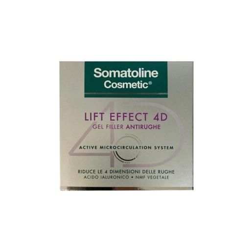 Somatoline cosmetic linea lift effect 4d gel filler antirughe antietà viso 50 ml