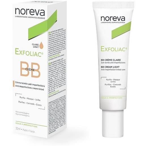 Noreva exfoliac bb creme claire light 30 ml
