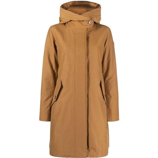 Woolrich cappotto imbottito reversibile - marrone
