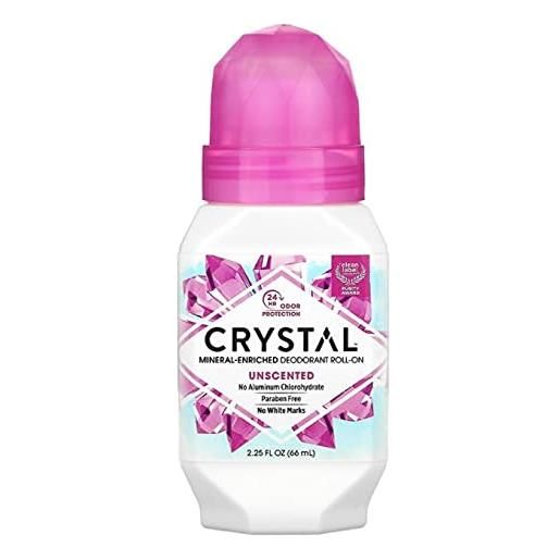 Crystal Essence french transit - crystal body roll-on, 2.25 fl oz roll-on (multi-pack) by crystal
