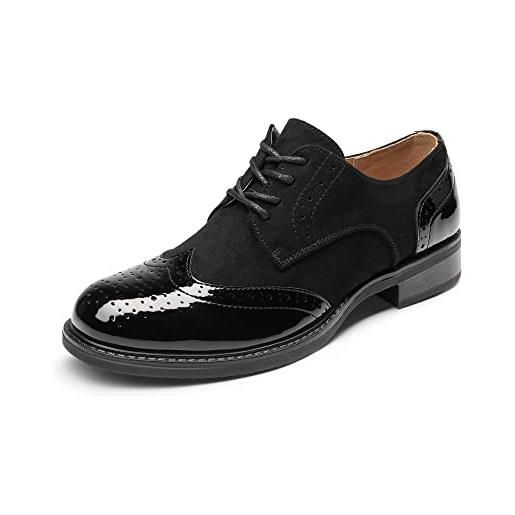 DREAM PAIRS scarpe stringate donna oxford scarpe piatte grigio scuro sdox2201w-e größe 38 (eur)