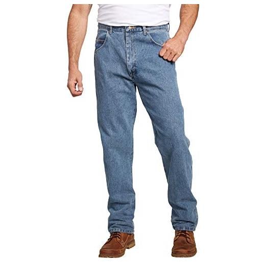 Wrangler jeans da uomo vestibilità comoda, blu scuro anticato. , 62w x 34l